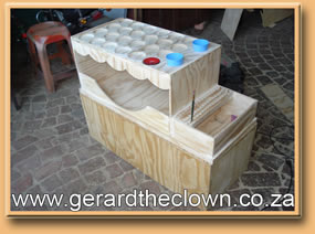 face painting table